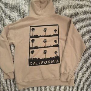 Women California Skyline Graphic Hoodie